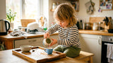 How to Teach Toddler Pouring at Home