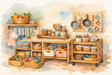 12 Kids Kitchen Organiser Ideas That Work