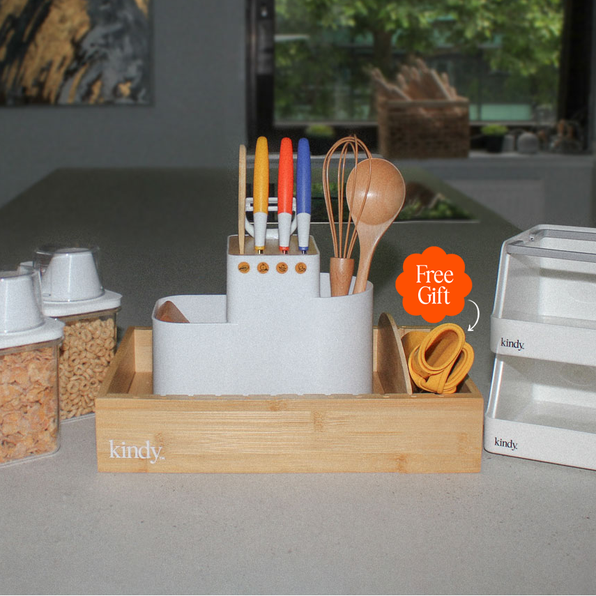 Kindy™ All-in-One Bundle | Montessori Tools for Independent Kids
